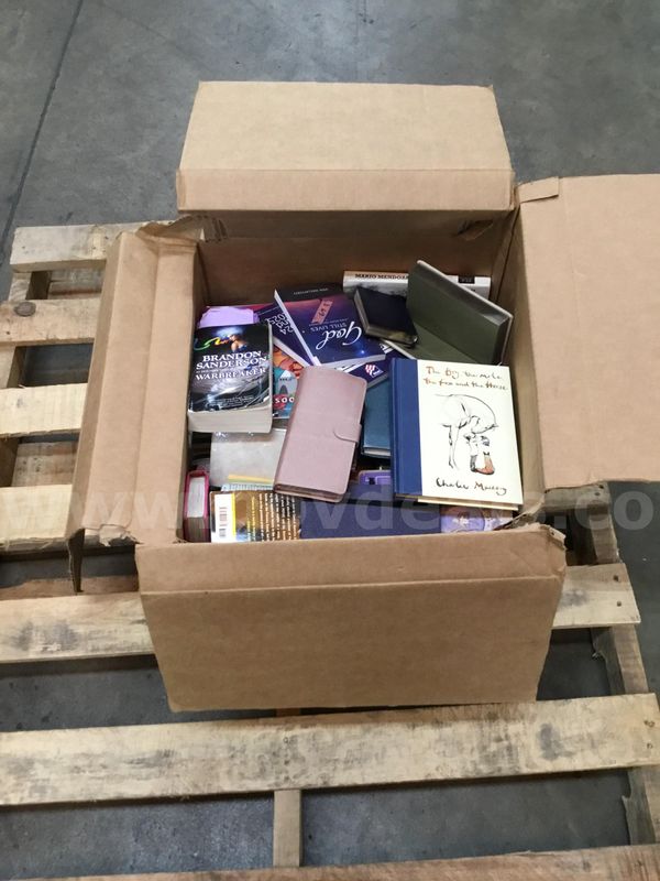 Box of misc books "DH"