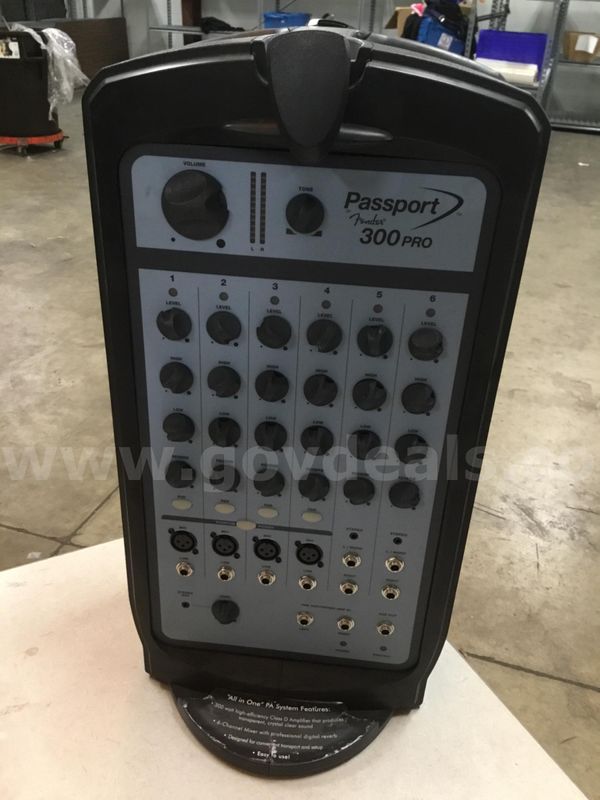 Passport 300 Pro control panel (NO OUTLET CORDS INCLUDED) “DH”