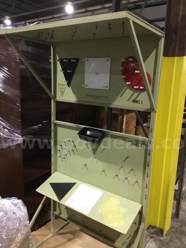 36 x 69 lime green whole body motion panel “DH”