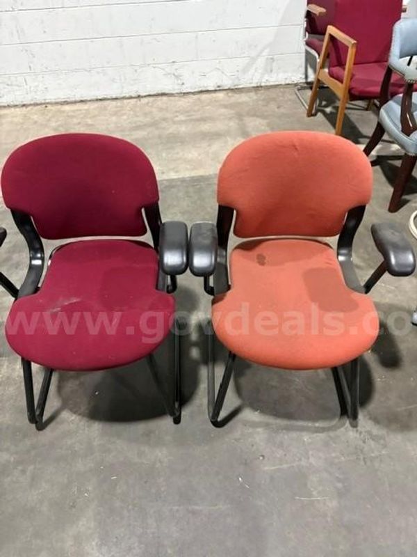 Lot of Office Chairs with Armrest (2)