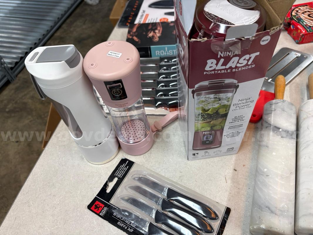 Lot Box of Assorted Kitchen Equipment "JM"