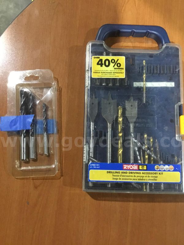 Ryobi drilling & driving kit "DH"