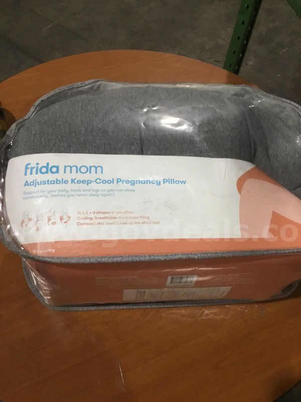 Dark gray pregnancy pillow "DH"