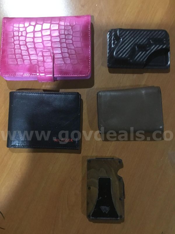 5 misc wallets "DH"