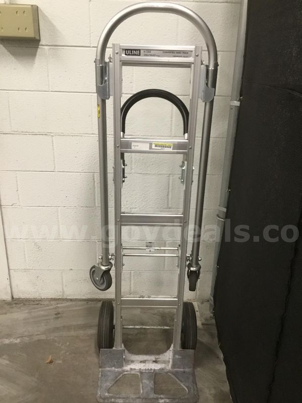 62 inch (IN HEIGHT) silver hand truck dolly "DH"