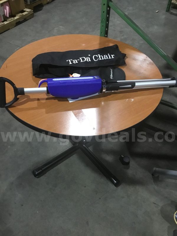 Silver & blue Telescopic pole (NO OTHER ACCESSORIES INCLUDED) "DH" (1 of 8)