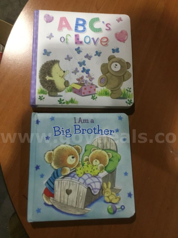 I Am A Big Brother book, & ABC's Of Love Book "DH"