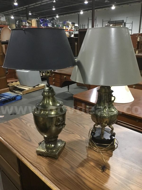 Two lamps (BOTH COME WITH LIGHT BULBS) "DH"