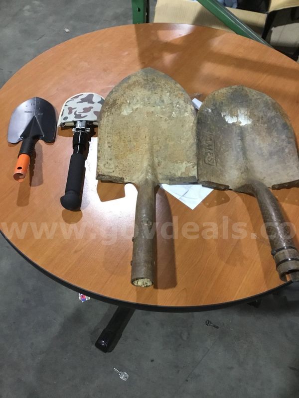 Lot of items-11 inch, 14 inch, 19 inch, & 21 1/2 inch shovels "DH" 15.00