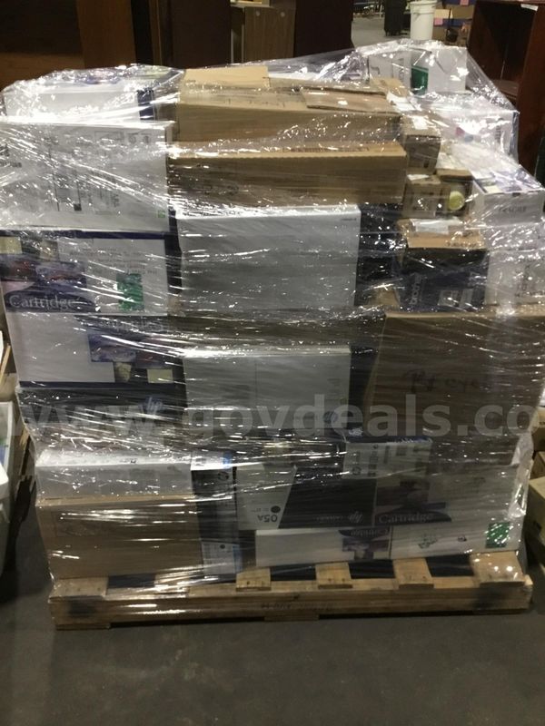 Skid of USED ink cartridges "DH"