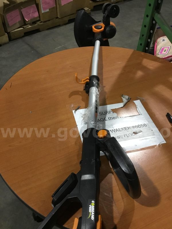 Black silver & orange Iworx weed trimmer (NO BATTERIES INCLUDED) "DH"