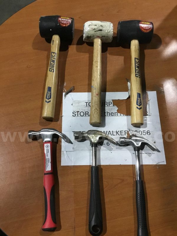 Hammers & mallets tool lot "DH"