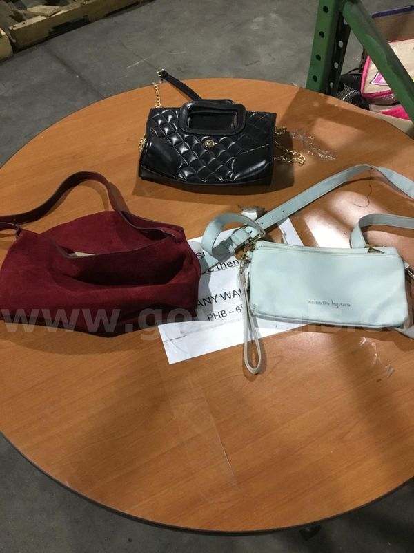 3 handbags "DH"