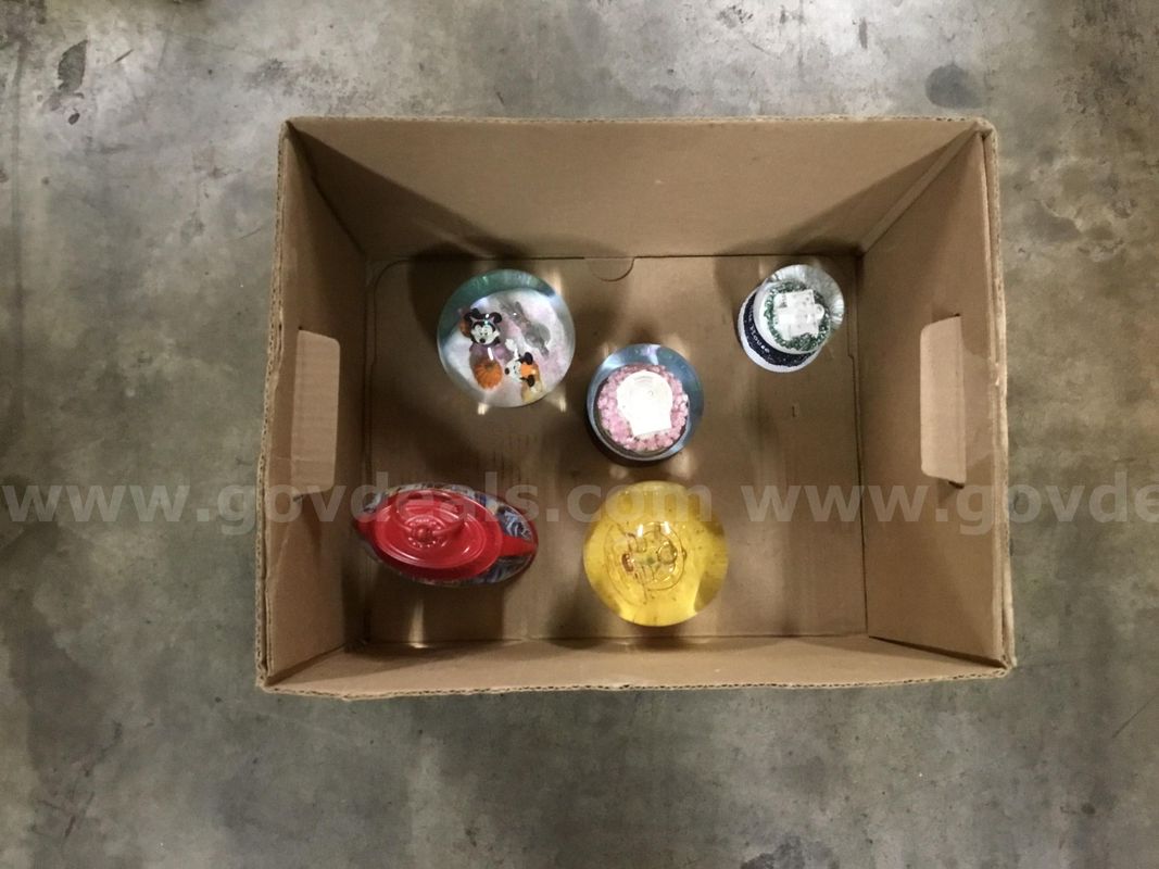 1 Lot of Assorted Snow Globes