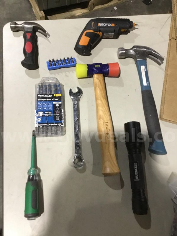 Lot of items-6 pc masonry drill bit set "DH"
