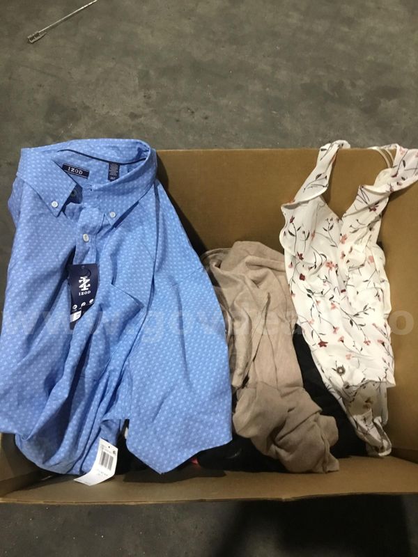 Lot of clothes-size 2XL sky blue short sleeve shirt "DH"