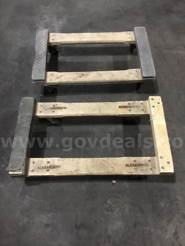 2 wheel dollies "DH"