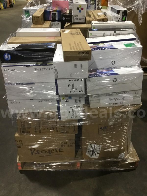 Skid of USED ink cartridges "DH"
