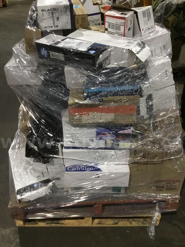 Skid of USED ink cartridges "DH"