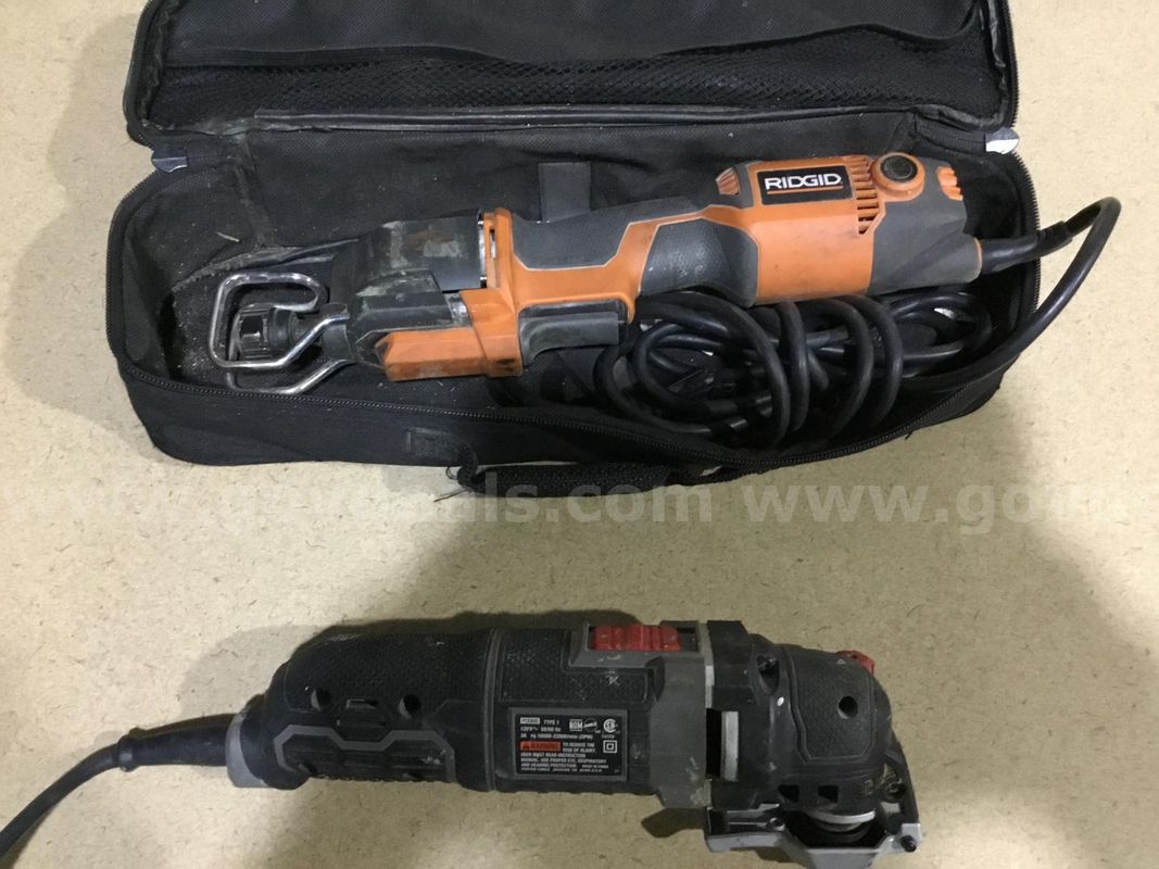 1 Lot of Corded Multi Tools