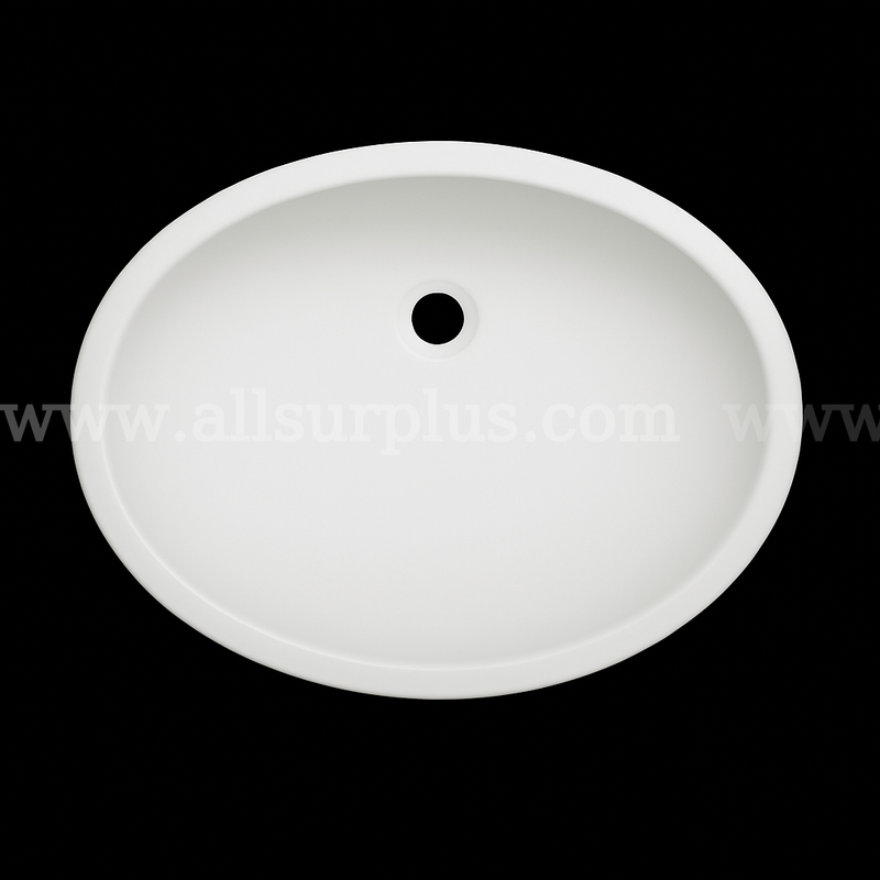 11 Ea. (Approx). Avonite Acrylic Vanity Bowl 2016 White (NEW / UNUSED)