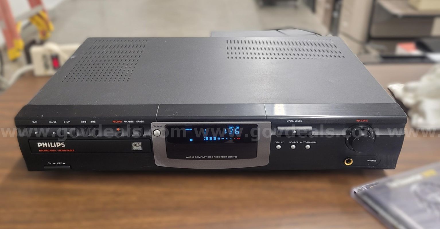 Audio CD Compact Disc Player/Recorder