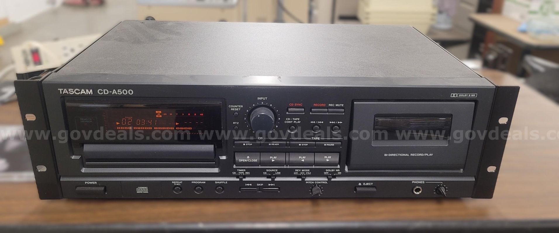 Professional CD Player & Tape Recorder Deck
