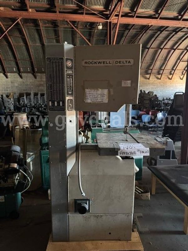 Rockwell vertical bandsaw