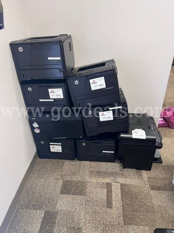 Large lot of Printers, Scanners, Copiers, and Fax machine