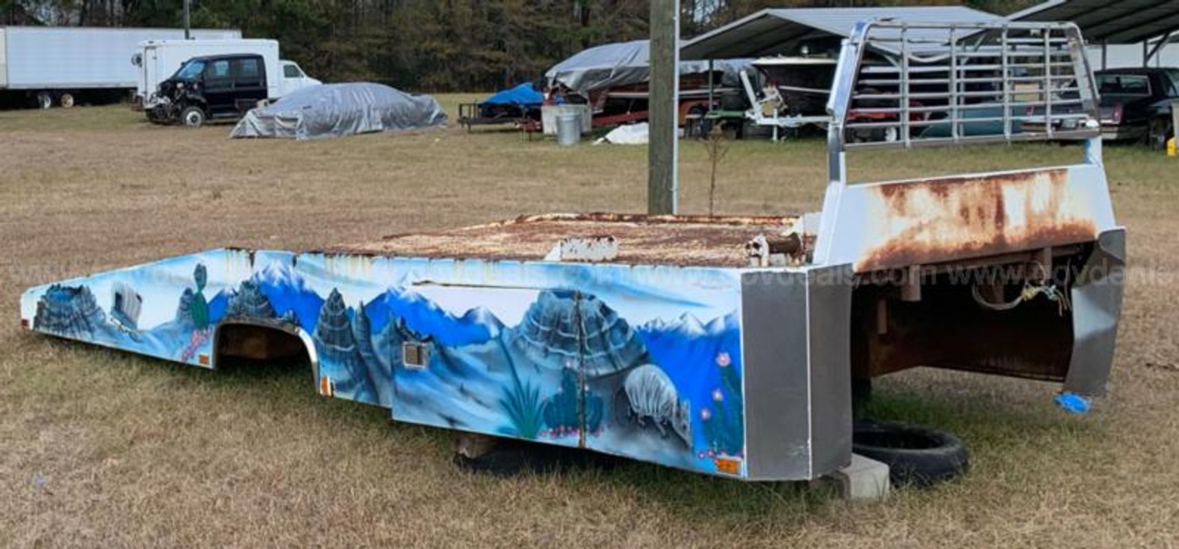 Hodges Custom Hauler 18' Ramp Truck Bed Tow Haul Bed Loaded Bed Southern Unit