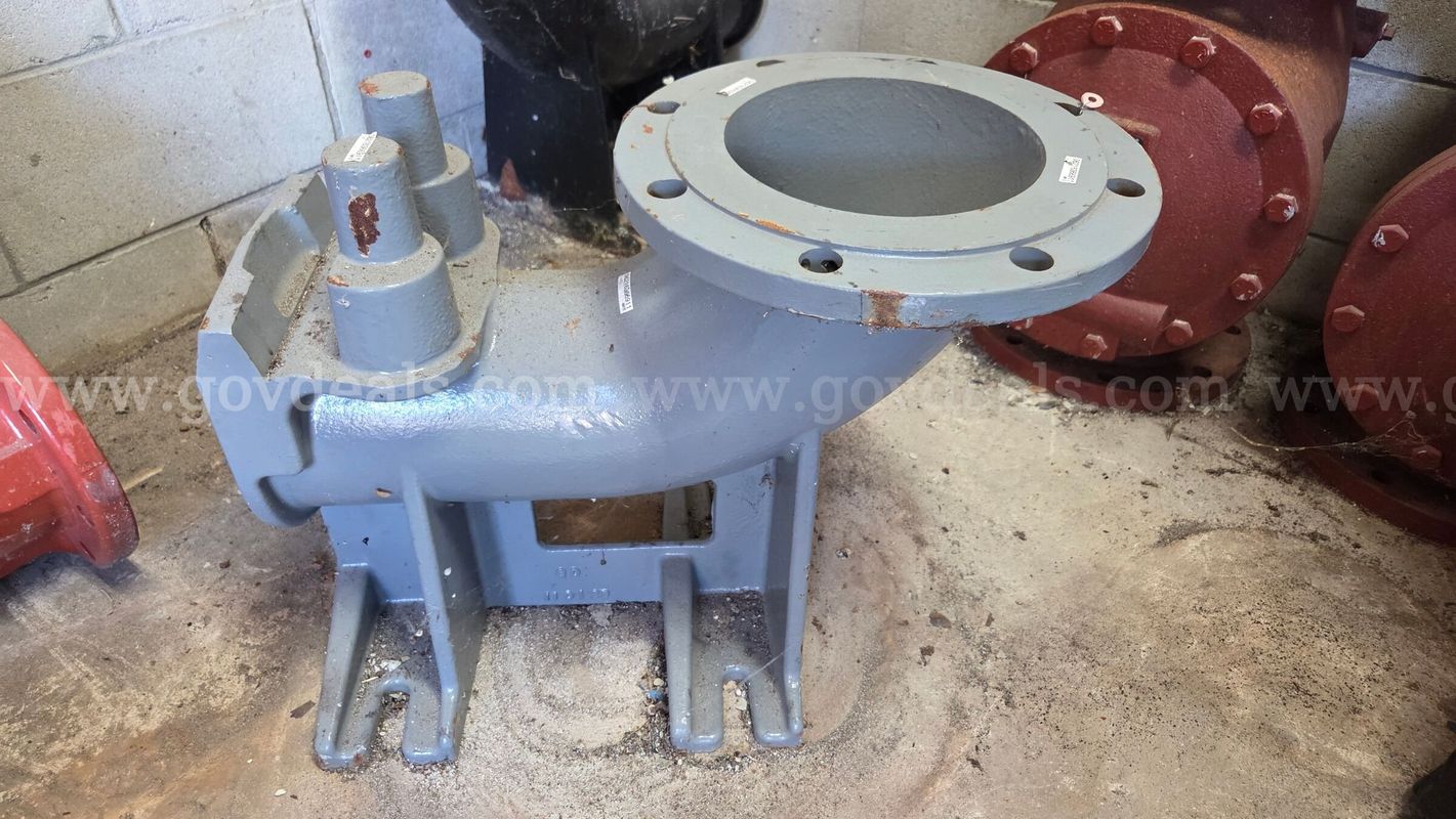 Lot of Two (2) Flygt Discharge Connections / Pump Bases