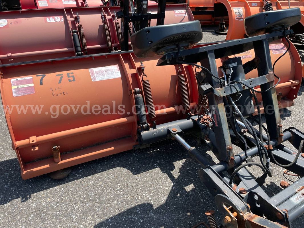 9ft Western Plow Being Sold As Parts