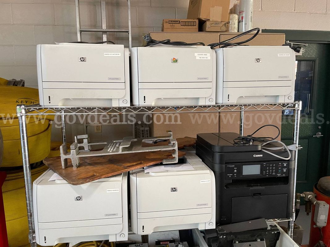 Eight (8) Printers / One (1) Cannon & Seven (7) HP LaserJets