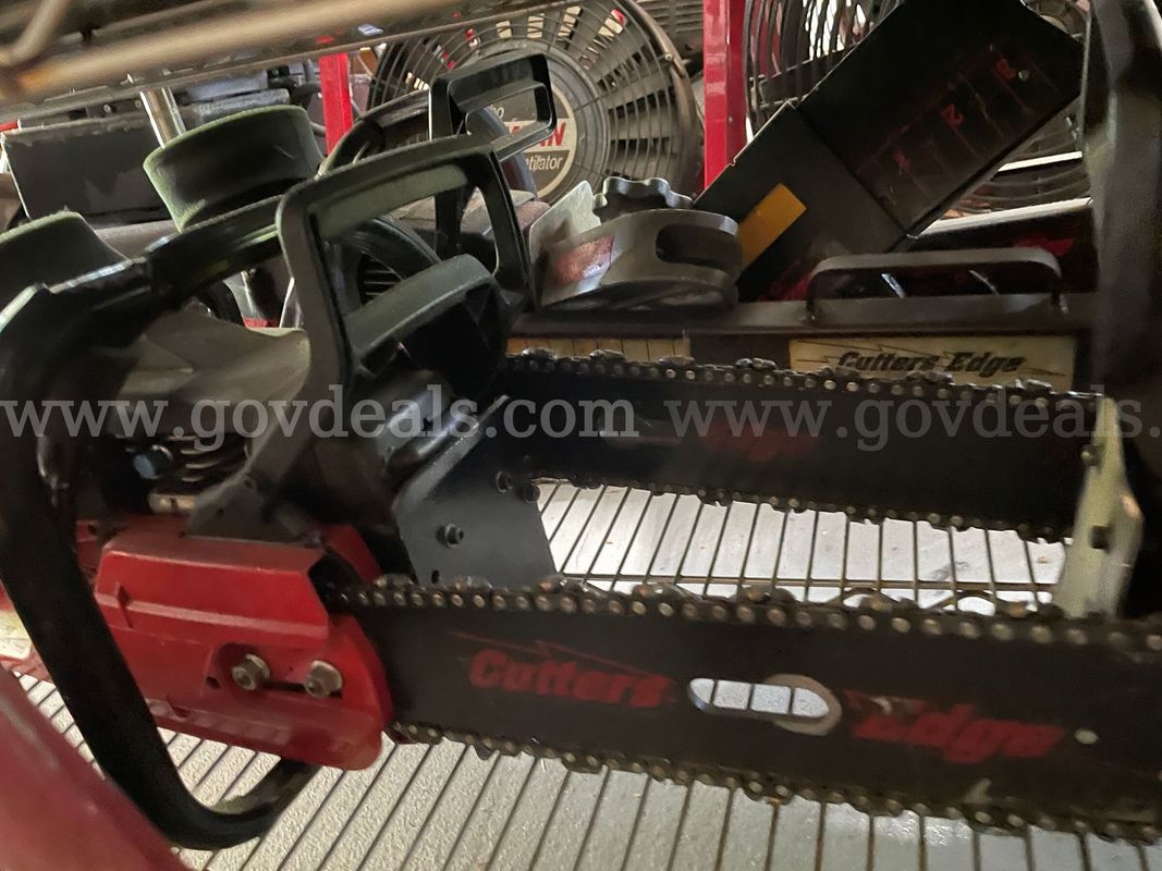 Lot of Four (4) Cutters Edge Chain Saws