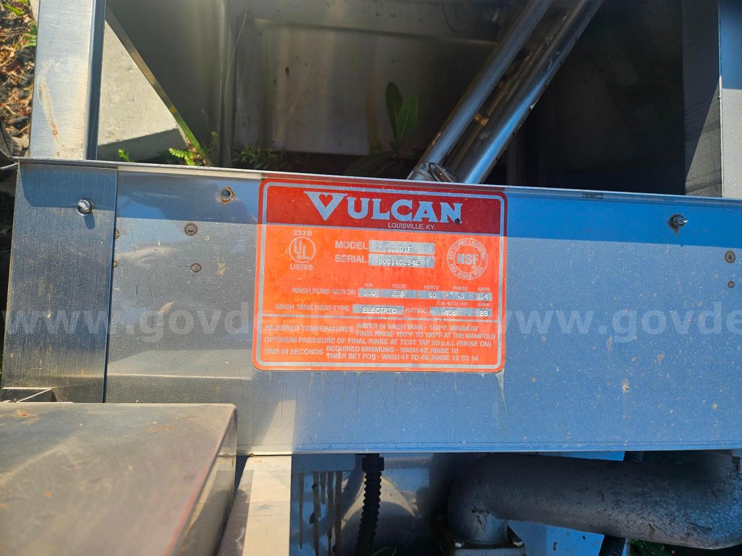 Old Vulcan Dishwasher