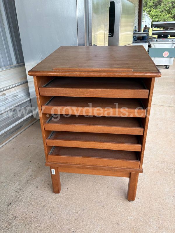 (1) Map Cabinet
