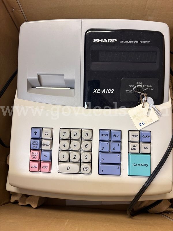 (1) Sharp Electronic Cash Register