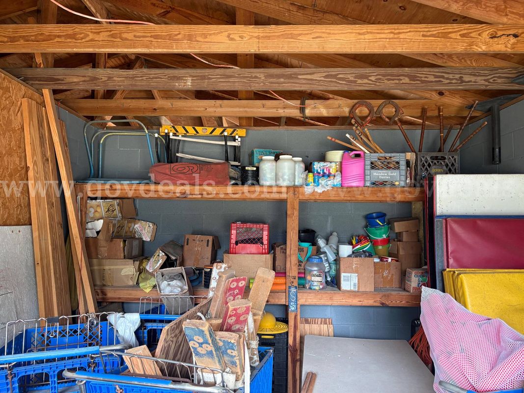 (3) Storage Buildings of Recreational and Sporting Equipment (from Elementary School)