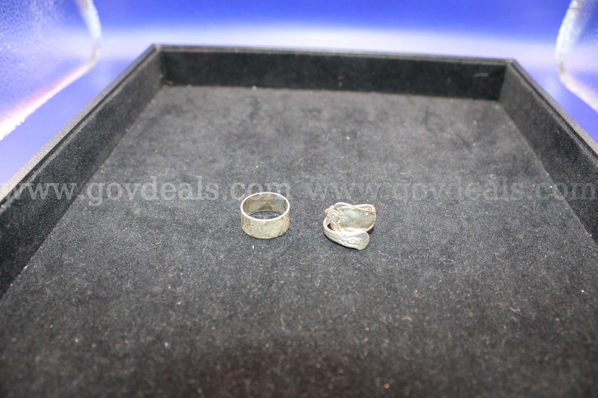2-Silver Colored Rings
