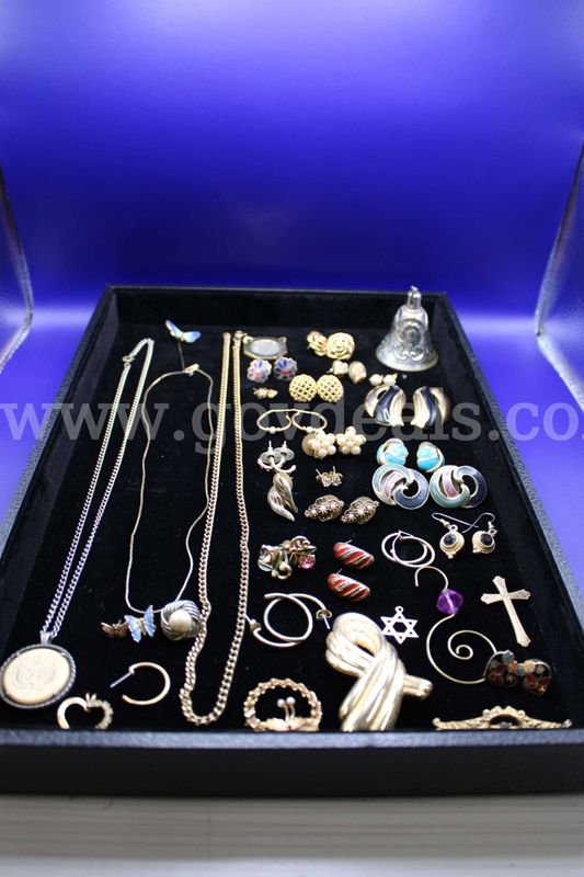Necklace (3); Trinket (1); Charms (3); Pins (6); Earring, Pair (20) Single (5)