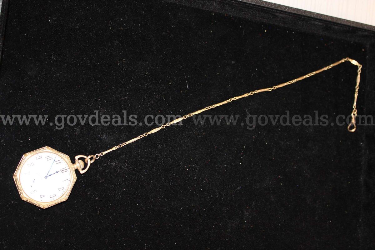 WATCH, POCKET ON CHAIN (1)