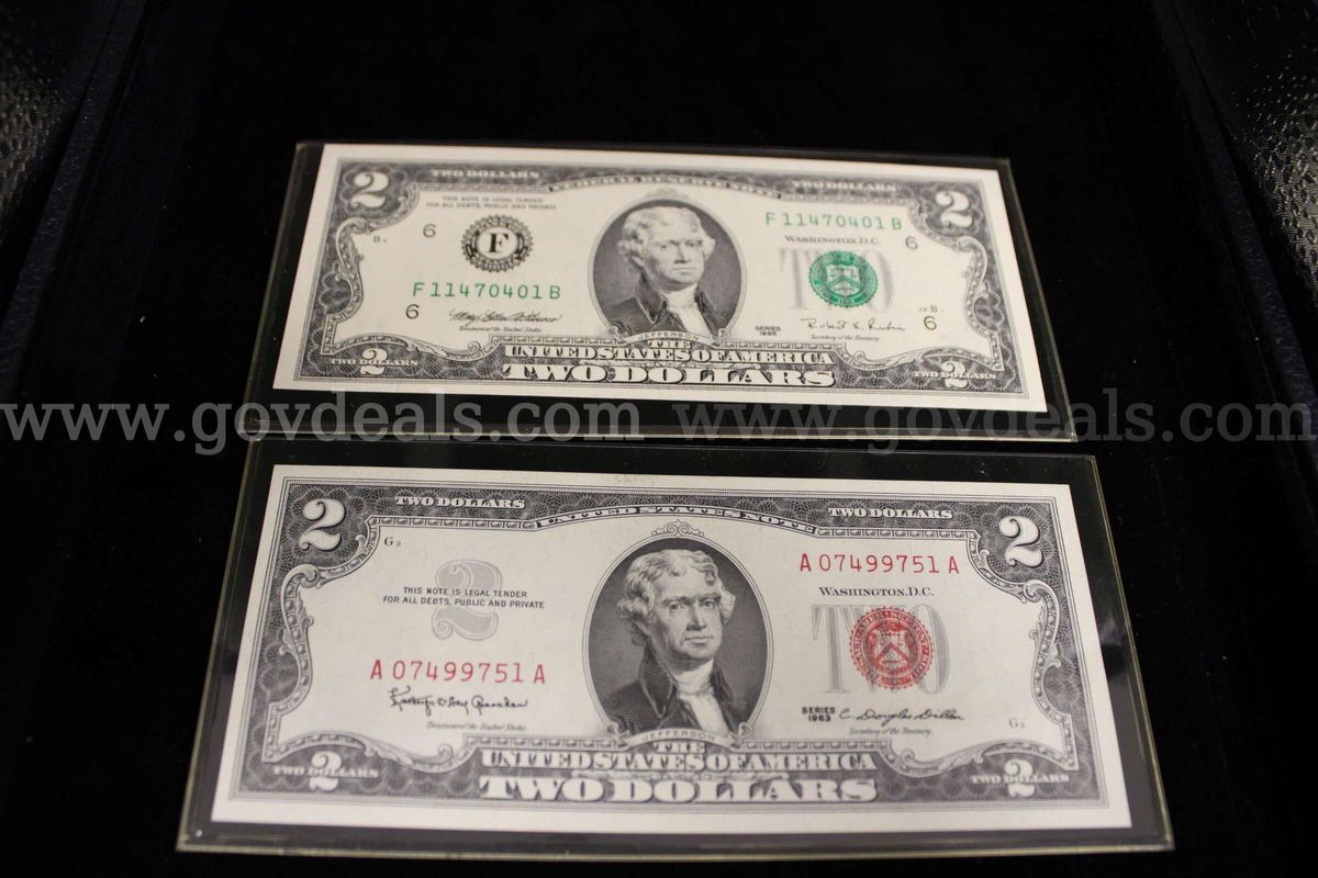 $1.00 Bill (1), $0.05 Coin (5), Foreign Coin (20), Foreign Bills (11)
