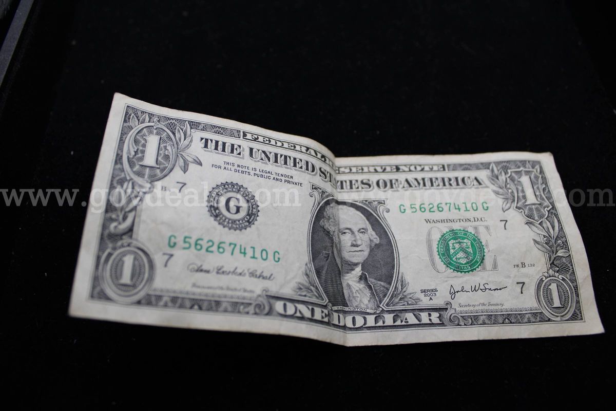 ($1.00) 1 $1bill