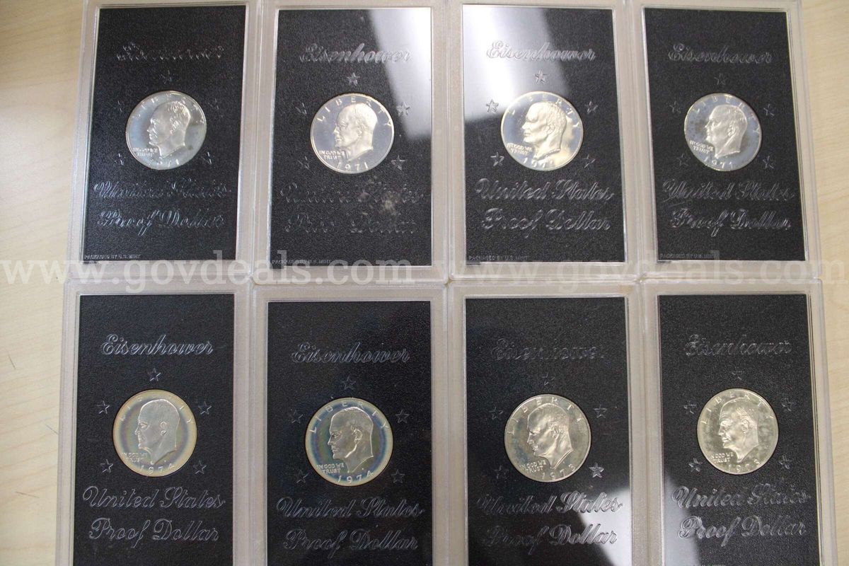 Coins Sets (13) $1.00 Dollar Coins (21) Half Dollar (6)