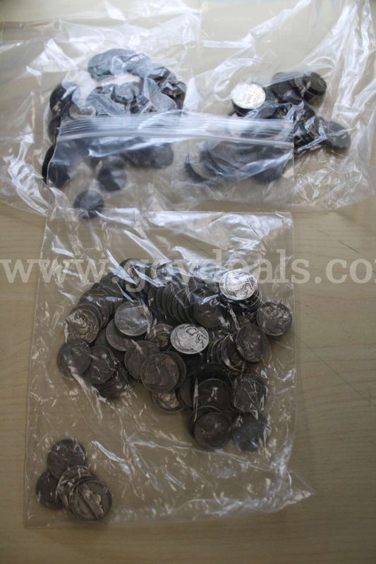 MISC COIN (4), FOREIGN COIN (39), 0.05 COIN (81), 0.01 COIN (75)