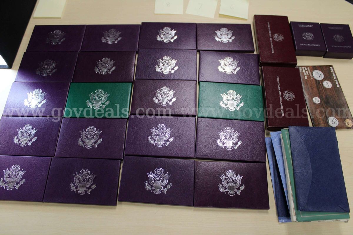 Collectors Coins (6) Coins Sets (24) $1.00 Coins (7)