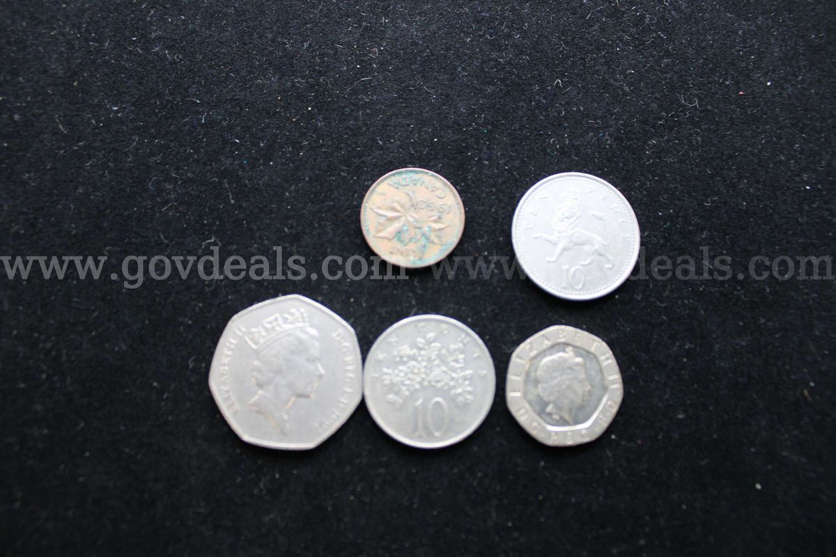 Foreign Coins (5),