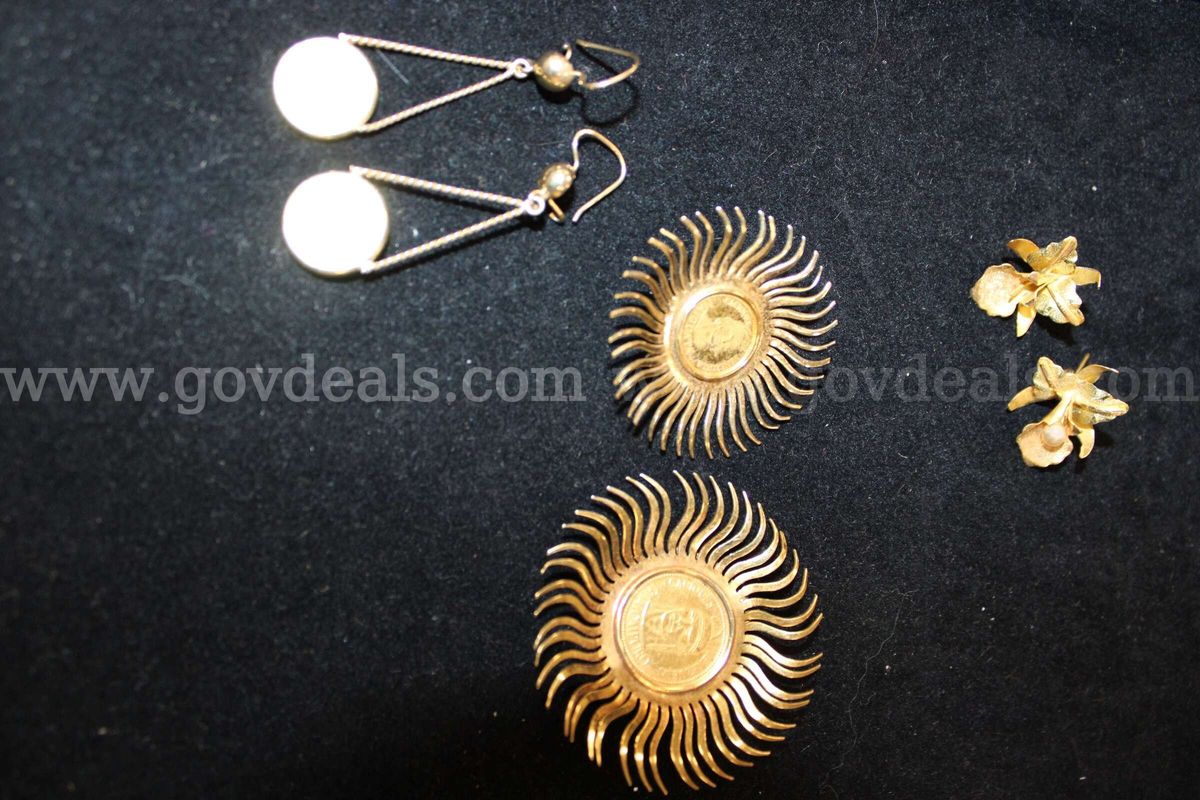 3 Pair Earrings