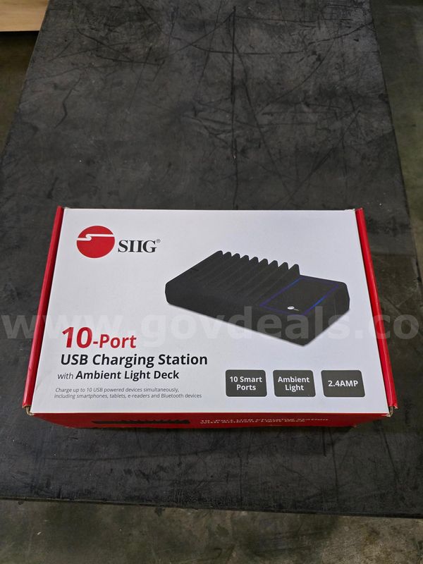 QTY 41 (10) PORT CHARGING STATIONS