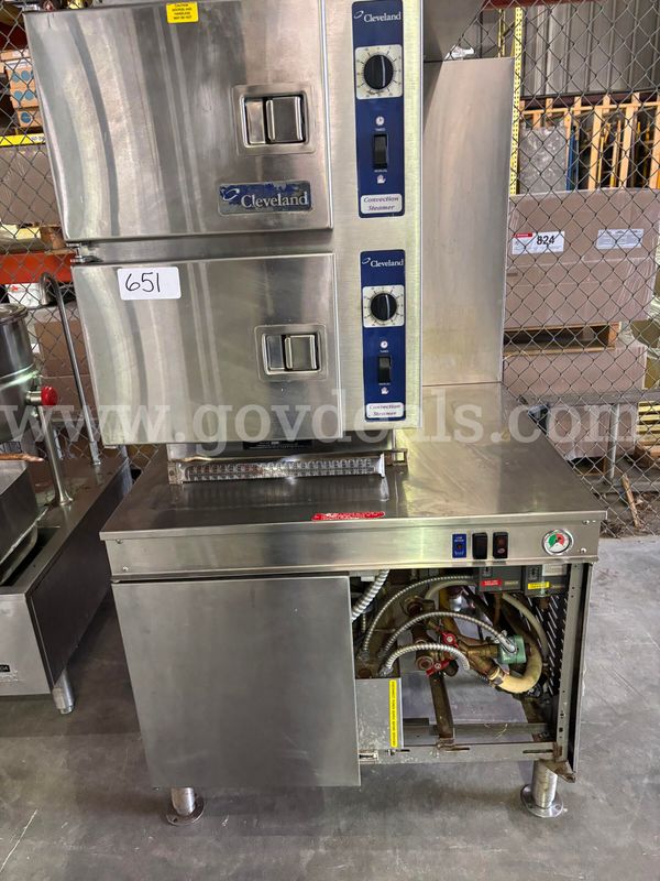 Steamer/Double Boiler, Cleveland Convection Oven COMBO